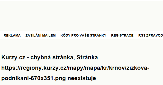 Žižkova - mapa podnikání