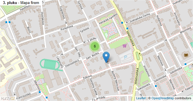 3. pluku - mapa firem