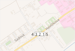Bratří Šilerů v obci Kroměříž - mapa ulice