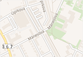 Kostnická v obci Kroměříž - mapa ulice