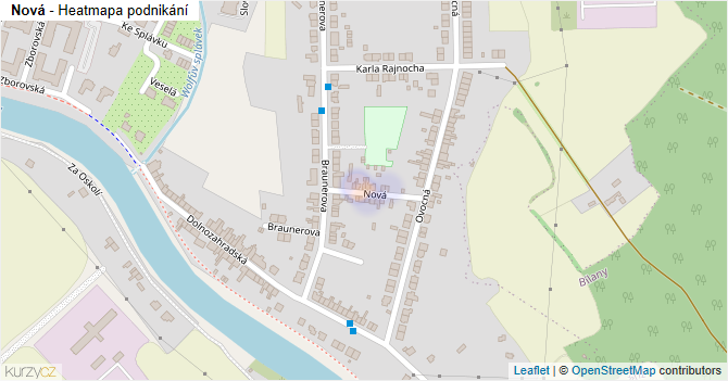 Nová - mapa podnikání