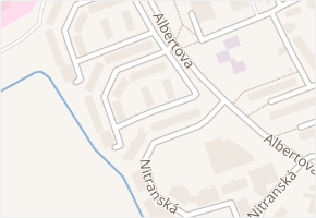 Rumunská v obci Kroměříž - mapa ulice