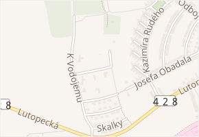 Strážná v obci Kroměříž - mapa ulice
