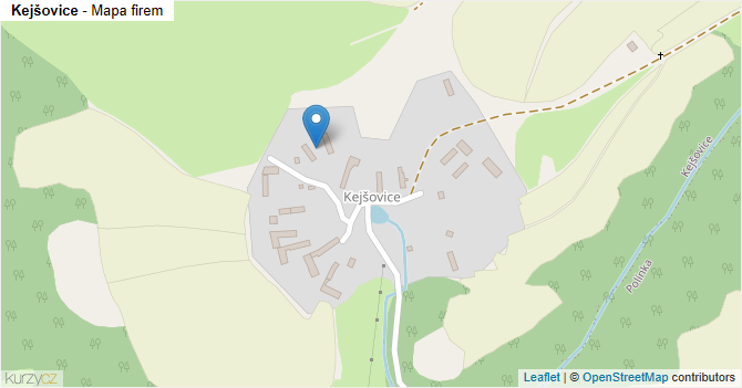 Kejšovice - mapa firem