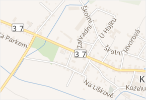 Na Špici v obci Krucemburk - mapa ulice