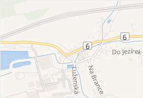 Karlovarská v obci Krušovice - mapa ulice