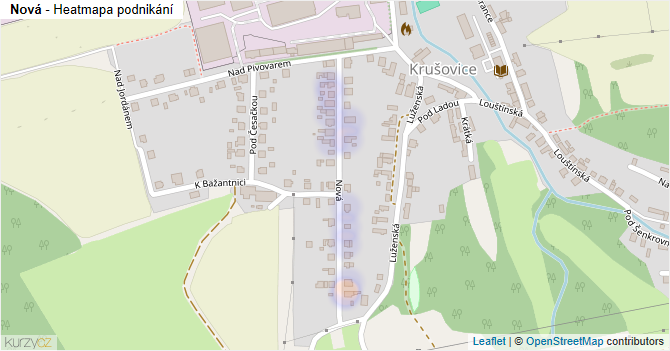 Nová - mapa podnikání
