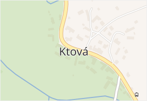 Ktová v obci Ktová - mapa části obce