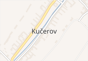 Kučerov v obci Kučerov - mapa části obce