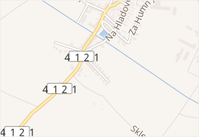 Do Dolin v obci Kuchařovice - mapa ulice