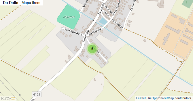 Do Dolin - mapa firem