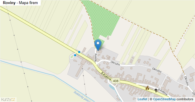 Roviny - mapa firem