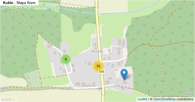 Kukle - mapa firem