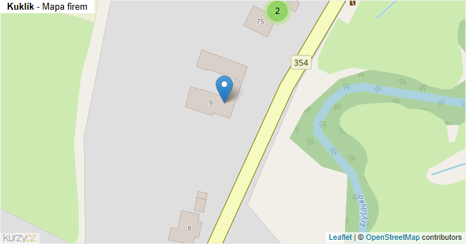 Kuklík - mapa firem