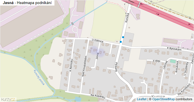 Jasná - mapa podnikání