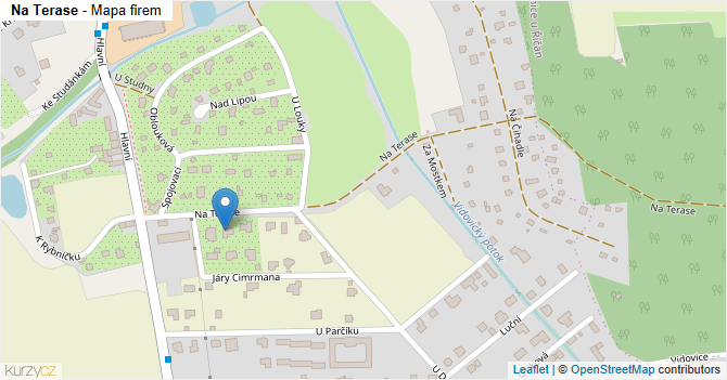 Na Terase - mapa firem