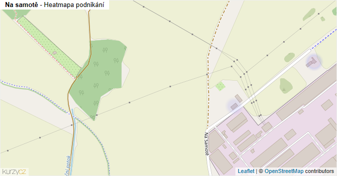 Na samotě - mapa podnikání