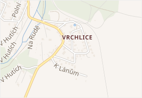 K Zastávce v obci Kutná Hora - mapa ulice