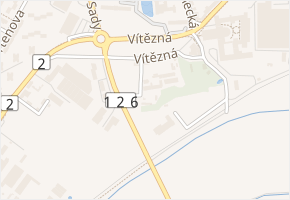 V Olšinách v obci Kutná Hora - mapa ulice