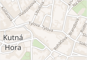 Veselského v obci Kutná Hora - mapa ulice
