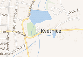 Ke Tvrzi v obci Květnice - mapa ulice
