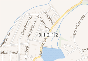Sosnová v obci Květnice - mapa ulice