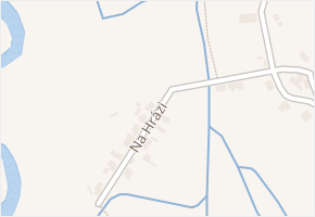 Na Hrázi v obci Kynšperk nad Ohří - mapa ulice