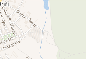 Pod Lesem v obci Kynšperk nad Ohří - mapa ulice