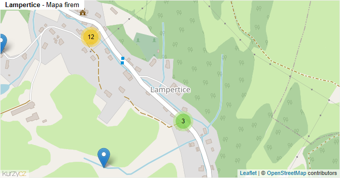 Lampertice - mapa firem