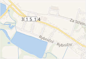 P. Bezruče v obci Lanškroun - mapa ulice