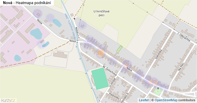 Nová - mapa podnikání