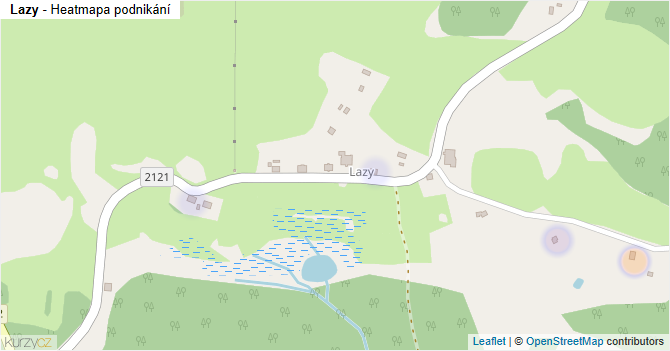 Lazy - mapa podnikání