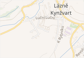 Polní v obci Lázně Kynžvart - mapa ulice
