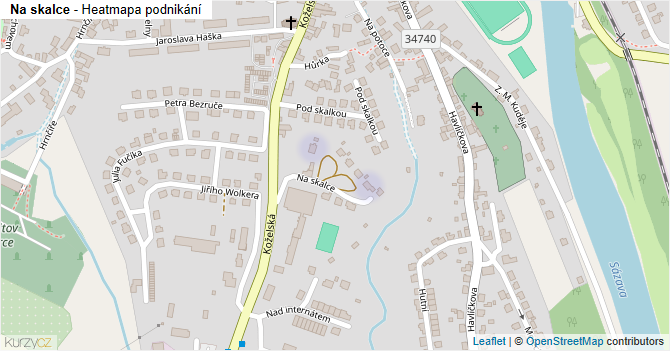 Na skalce - mapa podnikání
