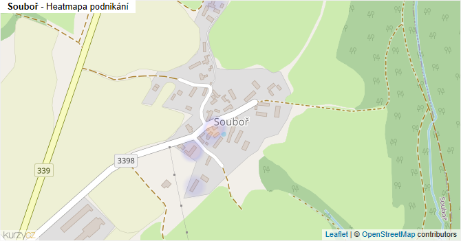 Souboř - mapa podnikání