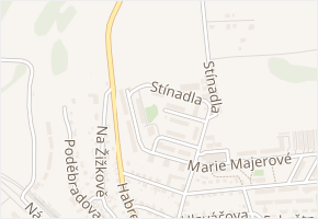 Stínadla v obci Ledeč nad Sázavou - mapa ulice