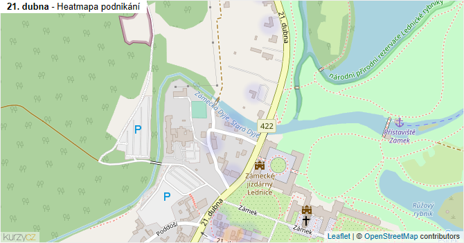 21. dubna - mapa podnikání