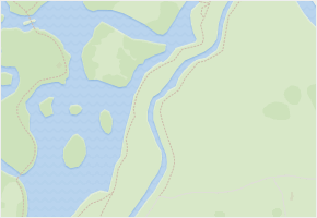Park v obci Lednice - mapa ulice