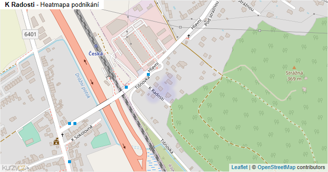 K Radosti - mapa podnikání