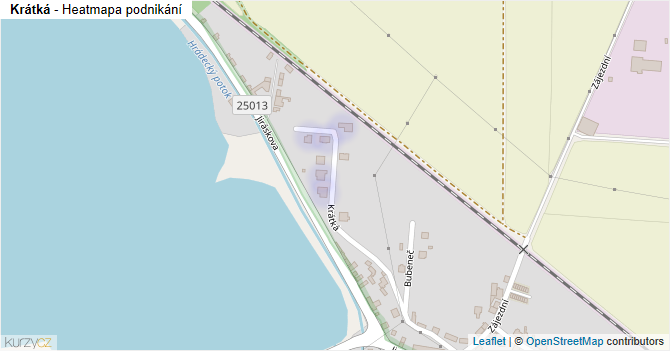 Krátká - mapa podnikání