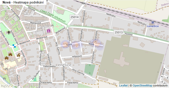 Nová - mapa podnikání