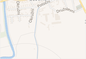 Františka Adámka v obci Leština - mapa ulice