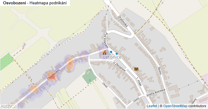 Osvobození - mapa podnikání