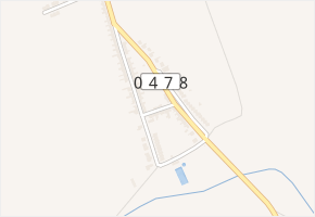 Příční v obci Letonice - mapa ulice