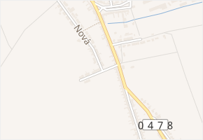 Větřák v obci Letonice - mapa ulice