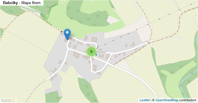 Babolky - mapa firem