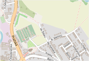 Ve Žlíbku v obci Letovice - mapa ulice