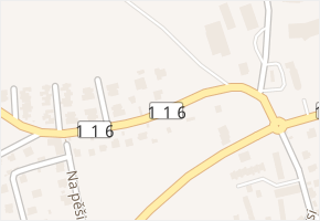 Karlštejnská v obci Lety - mapa ulice