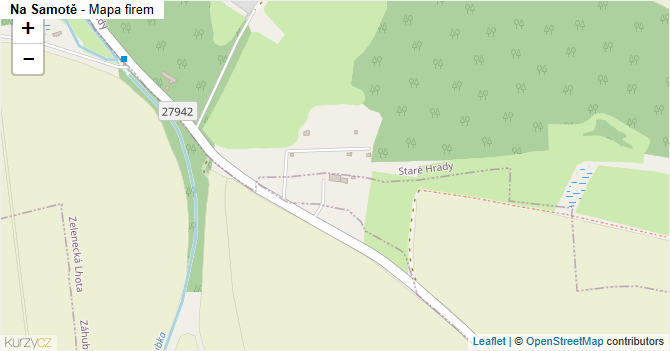 Na Samotě - mapa firem