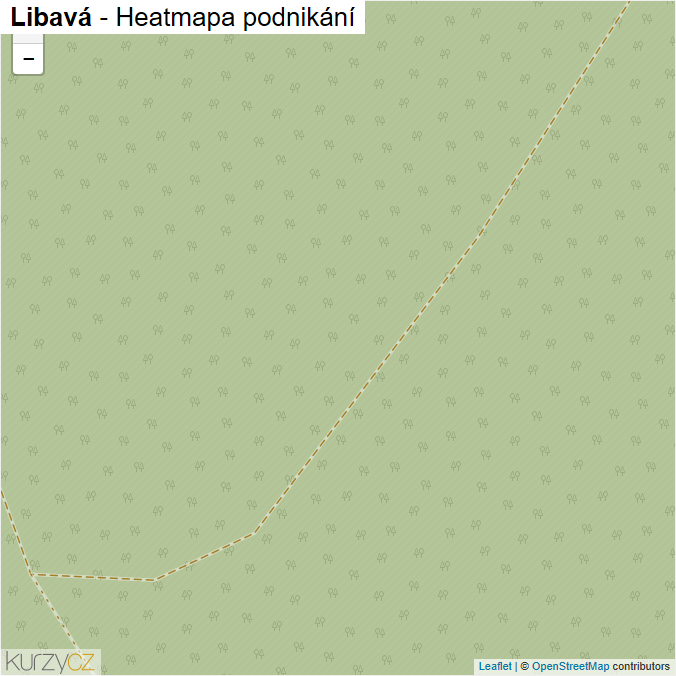Mapa Libavá - Firmy v obci.
